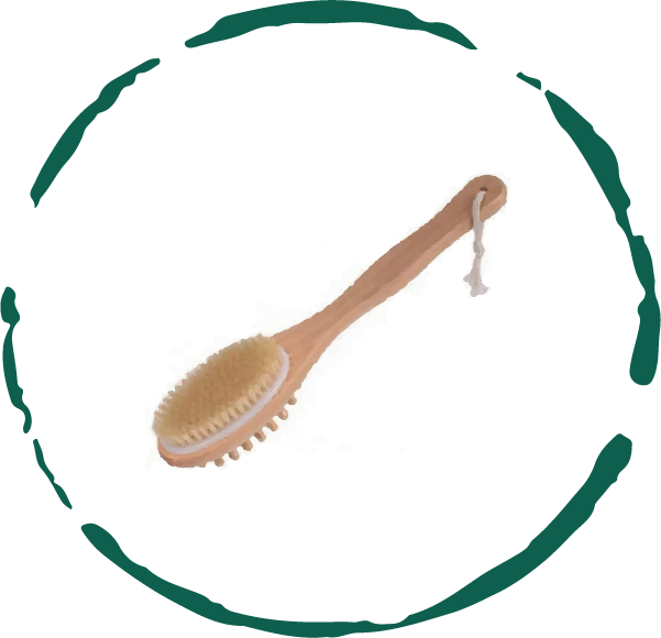 Bath & Body Massage Brush - LARUNVIK